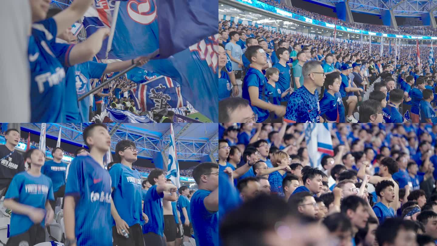 比赛中球迷互动热烈，现场气氛炽热的简单介绍
